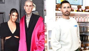 Travis Barker Scott Disick Kourtney Kardashian