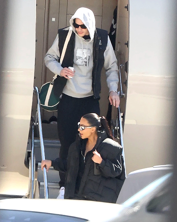 Pete Davidson, Kim Kardashian 