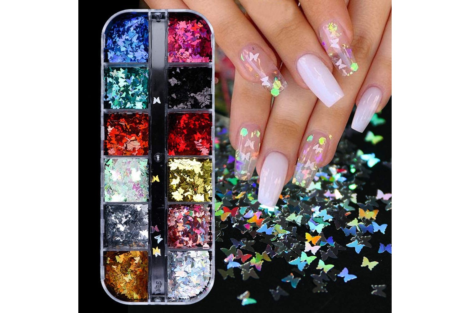 nail art glitter reviews