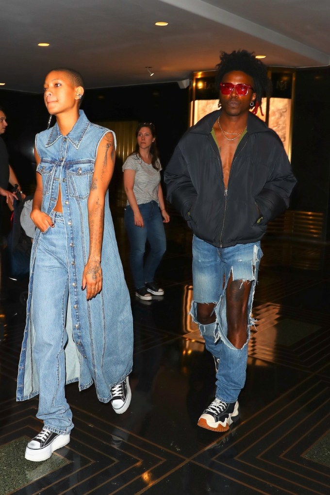 Willow Smith & De’Wayne Johnson