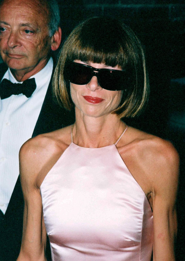 Anna Wintour and David Shaffer