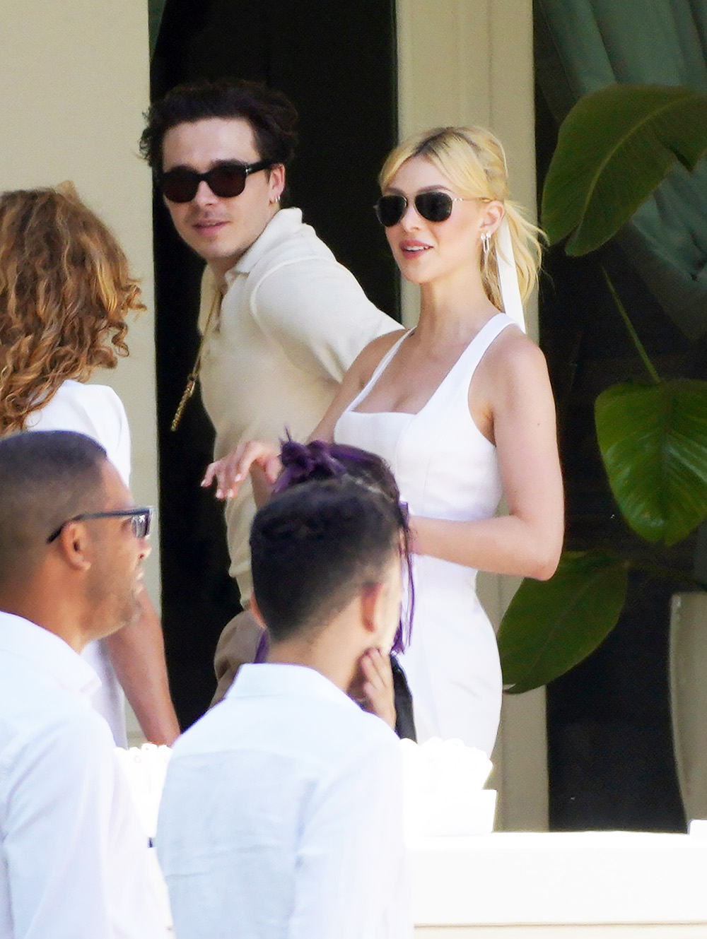 Newlyweds Brooklyn And Nicola Peltz Look Radiant As They Step Out For Brunch On Sunday The Day After Their Flashy Palm Beach Nuptials