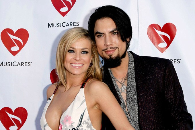 Carmen Electra and Dave Navarro