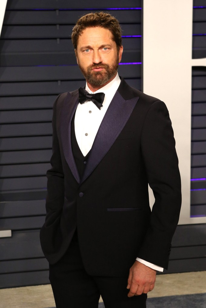 Gerard Butler in a tux