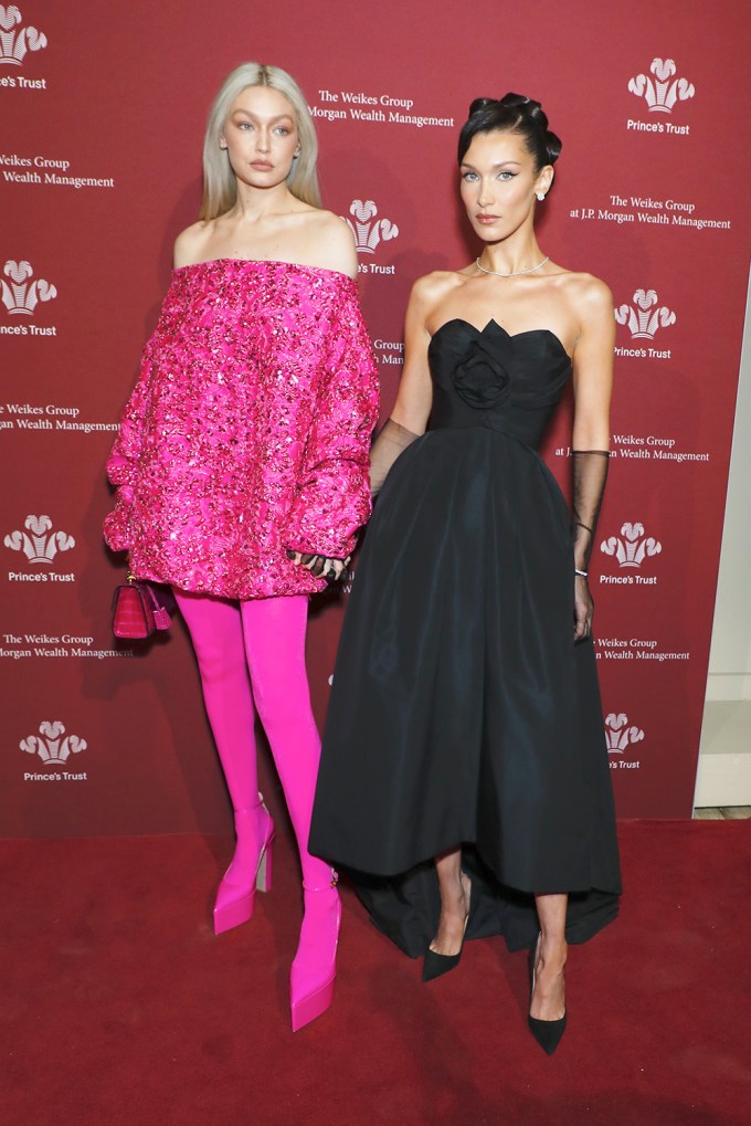 Gigi & Bella Hadid At The Prince’s Trust Gala