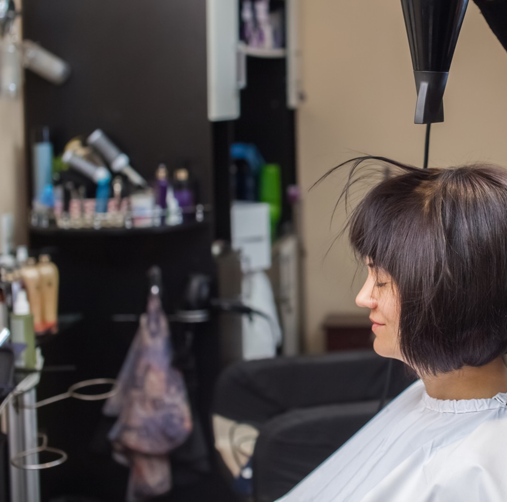 highly rated hair iron and dryer holder