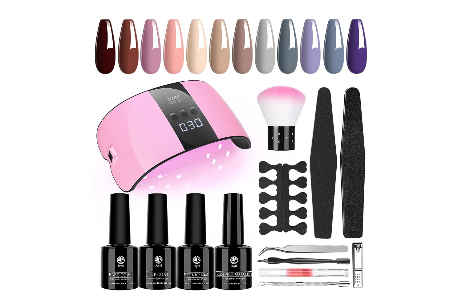 gel nail polish kit reviews