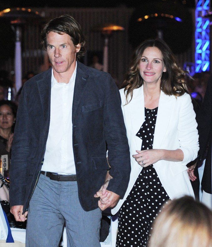 Julia Roberts & Danny Moder In Santa Monica