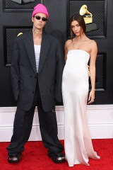 Justin Bieber and Hailey Bieber
64th Annual Grammy Awards, Arrivals, MGM Grand Garden Arena, Las Vegas, USA - 03 Apr 2022