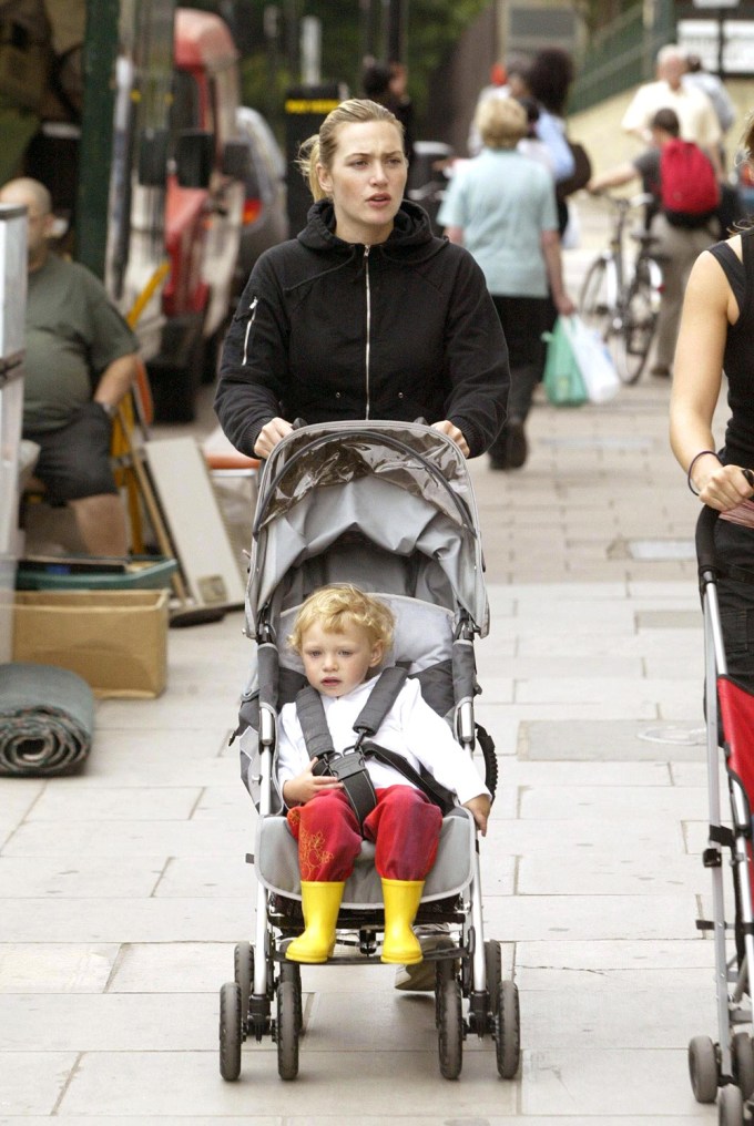 Kate Winslet & Mia In London