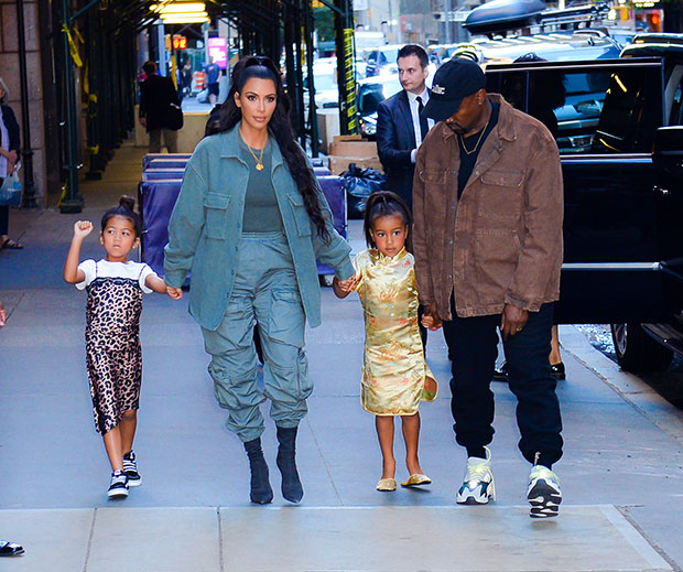 kim kardashian kany west kids
