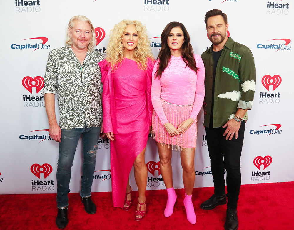 Little Big Town's Phillip Sweet, Kimberly Schlapman, Karen Fairchild, and Jimi Westbrook, from left
iHeartCountry Festival, Arrivals, Austin, Texas, USA - 30 Oct 2021