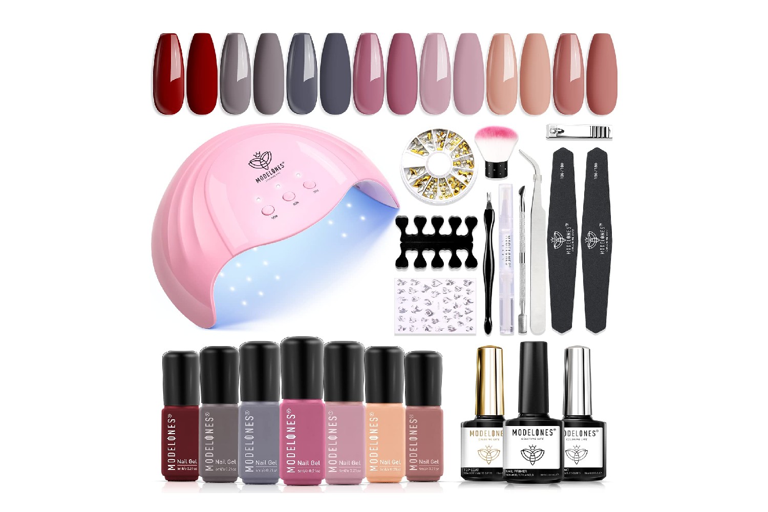 gel nail polish kit reviews