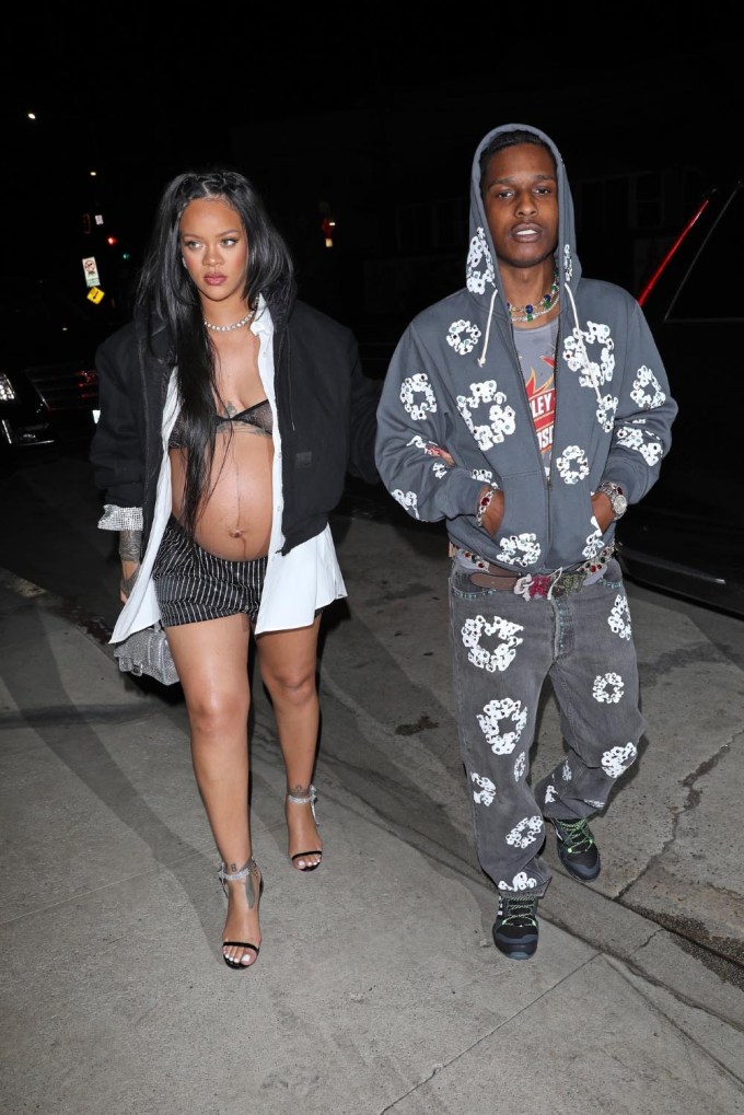 Rihanna & ASAP Rocky Spotted For The First Time After His Arrest