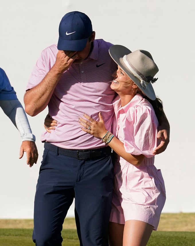 Scottie & Meredith Scheffler At Match Play Championship