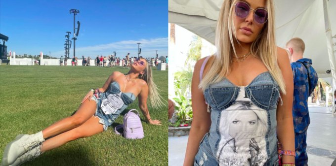 Ariana Madix Rocks Double Denim