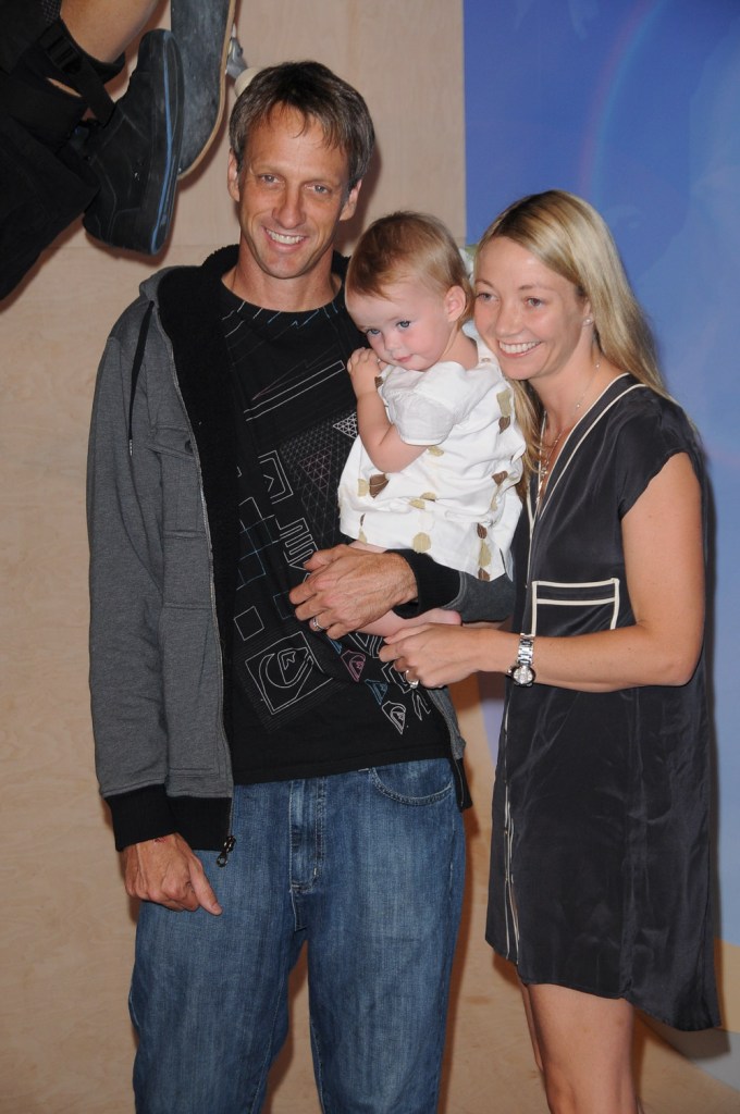 Tony Hawk Unveils His Wax Figure With the Family