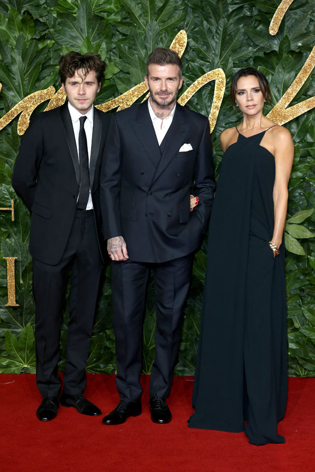 Brooklyn Beckham, David Beckham, Victoria Beckham