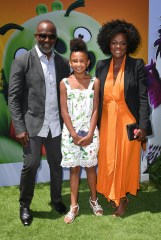 Julius Tennon, Genesis Tennon and Viola Davis'The Angry Birds Movie 2' film premiere, Arrivals, Regency Village Theatre, Los Angeles, USA - 10 Aug 2019