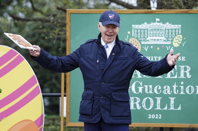 Joe Biden Speaks At The Egg Roll