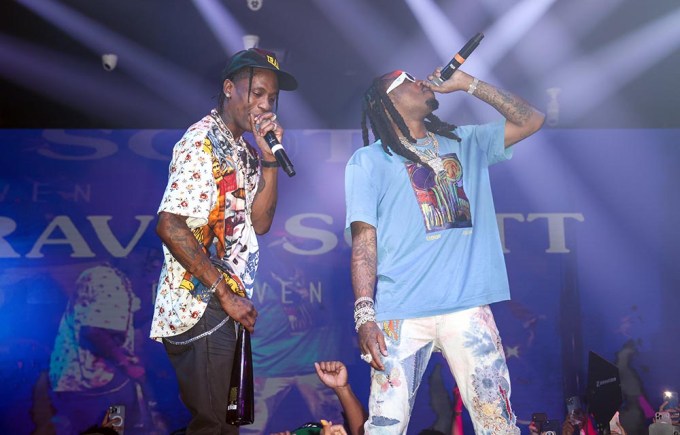 Travis Scott Performs At E11EVEN Miami During Race Week Miami 2022
