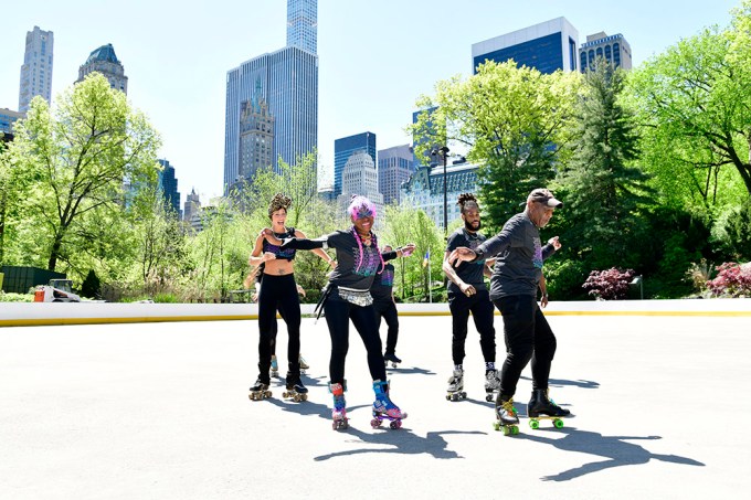 The DiscOasis Dancers