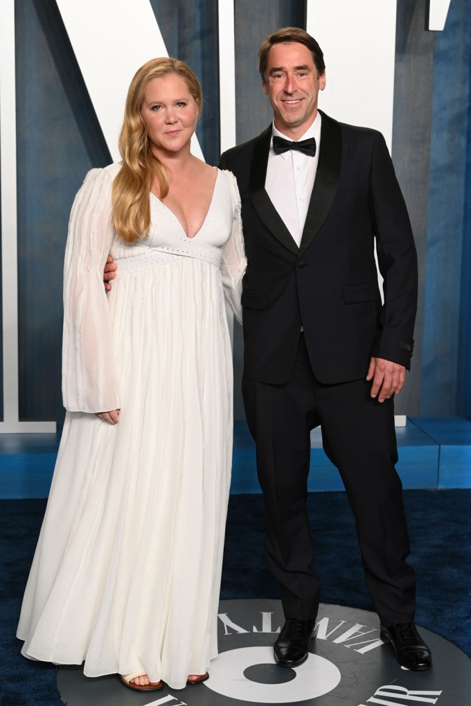 Amy Schumer & Chris Fischer At The 2022 Vanity Fair Oscar Party