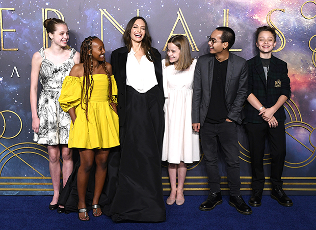 Angelina Jolie & Kids