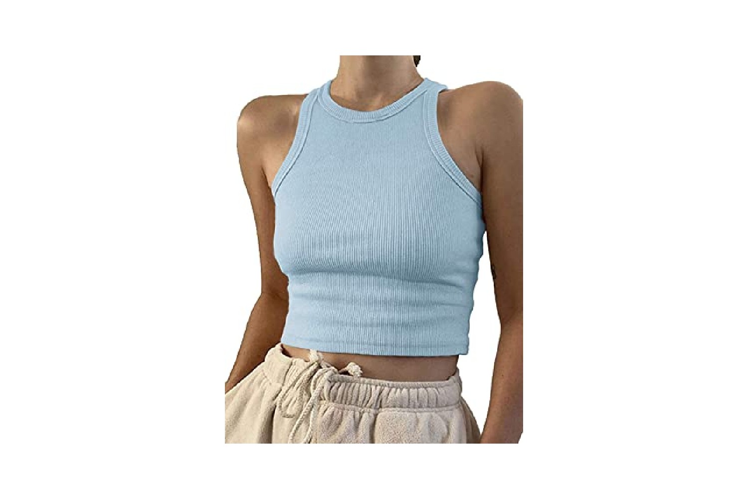 rib knit crop top reviews