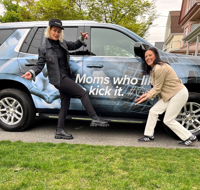 Ali Krieger and Ashlyn Harris