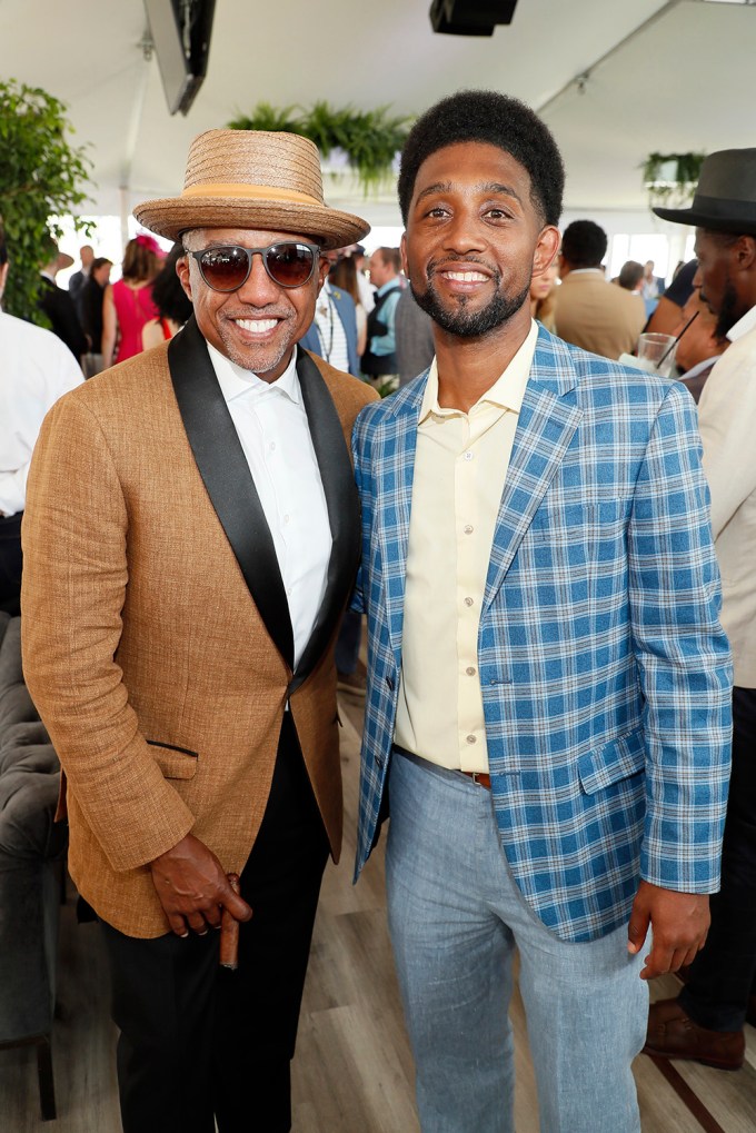 Kevin Liles and Mayor Brandon Scott