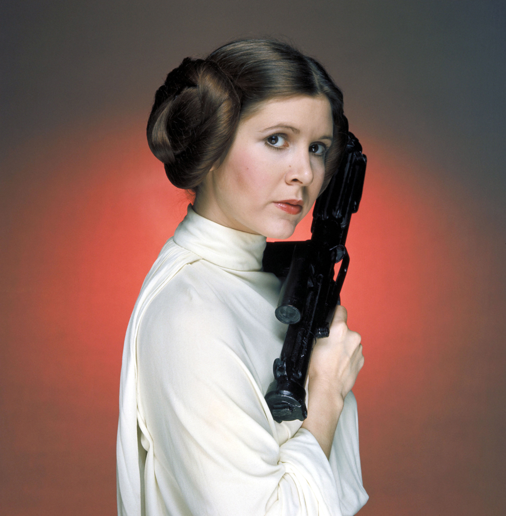 Editorial use only. No book cover usage.
Mandatory Credit: Photo by Lucasfilm/Fox/Kobal/Shutterstock (5886297ew)
Carrie Fisher
Star Wars Episode IV - A New Hope - 1977
Director: George Lucas
Lucasfilm/20th Century Fox
USA
Film Portrait
Scifi
Star Wars (1977)
La Guerre des étoiles