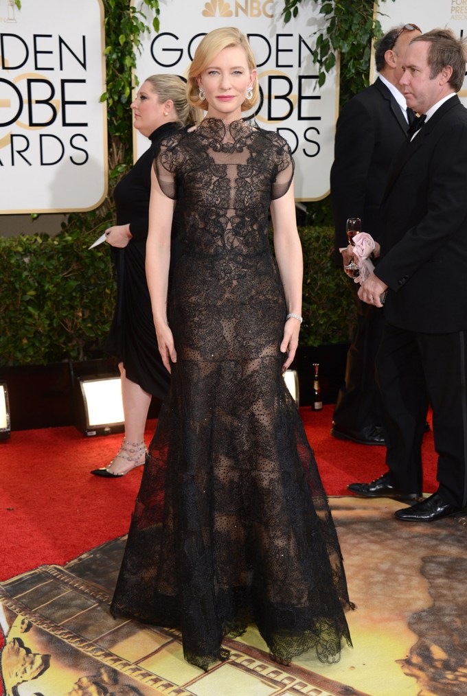 Cate Blanchett At The 2014 Golden Globes