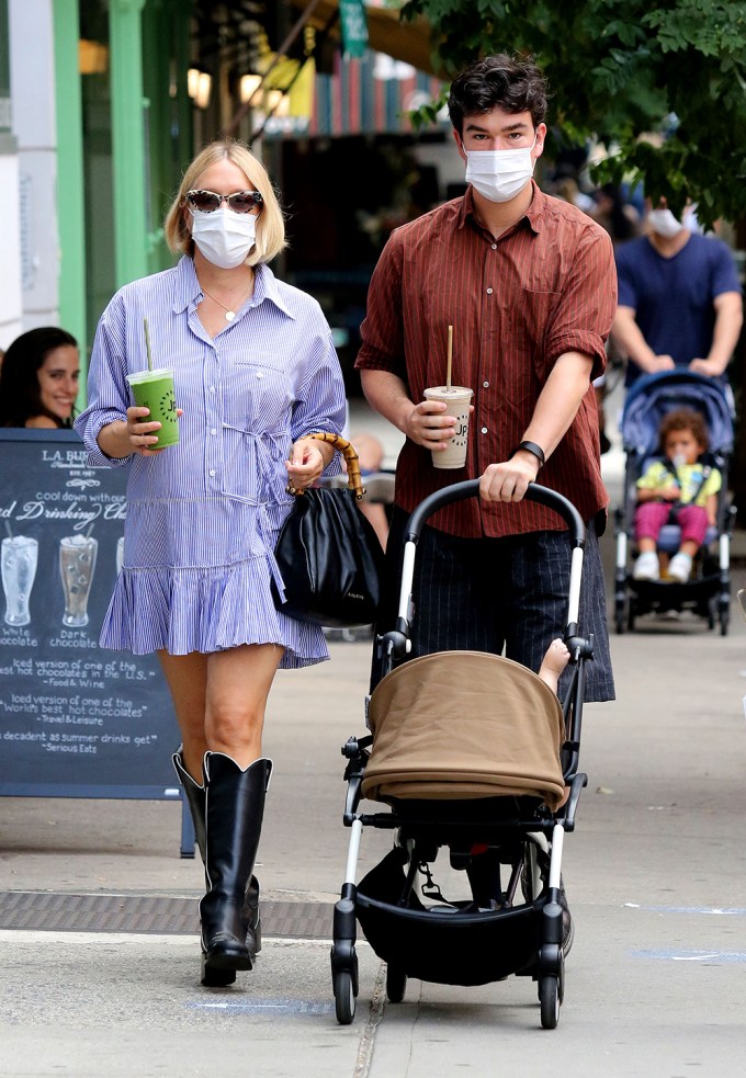 Chloe Sevigny and Sinisa Mackovic on a stroll in NYC