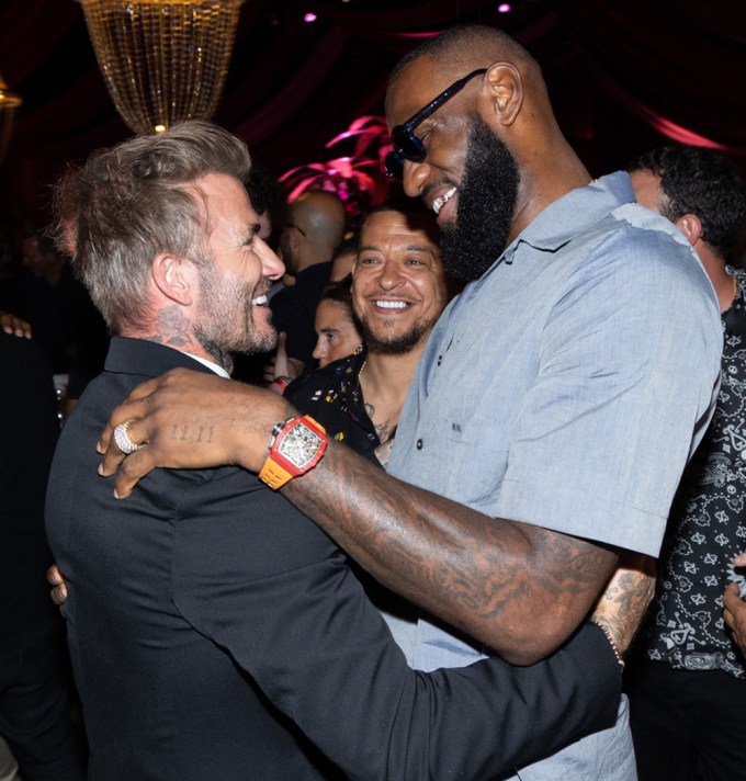 David Beckham x LeBron James