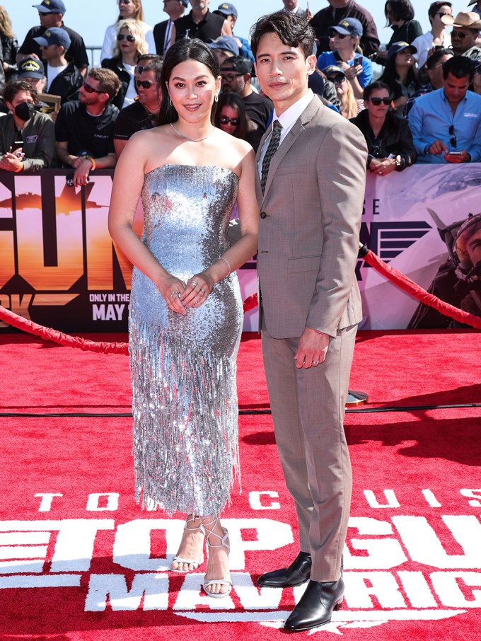 Dianne Doan & Manny Jacinto pose