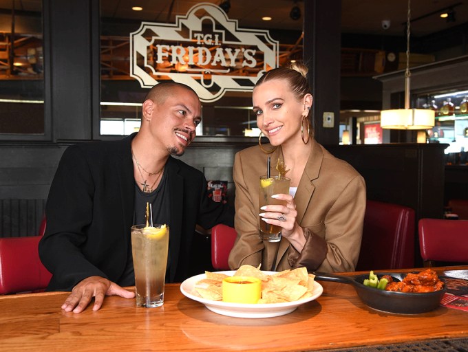 Evan Ross And Ashlee Simpson