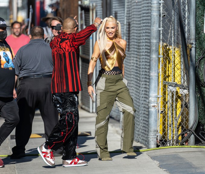 Gwen Stefani at ‘Jimmy Kimmel’