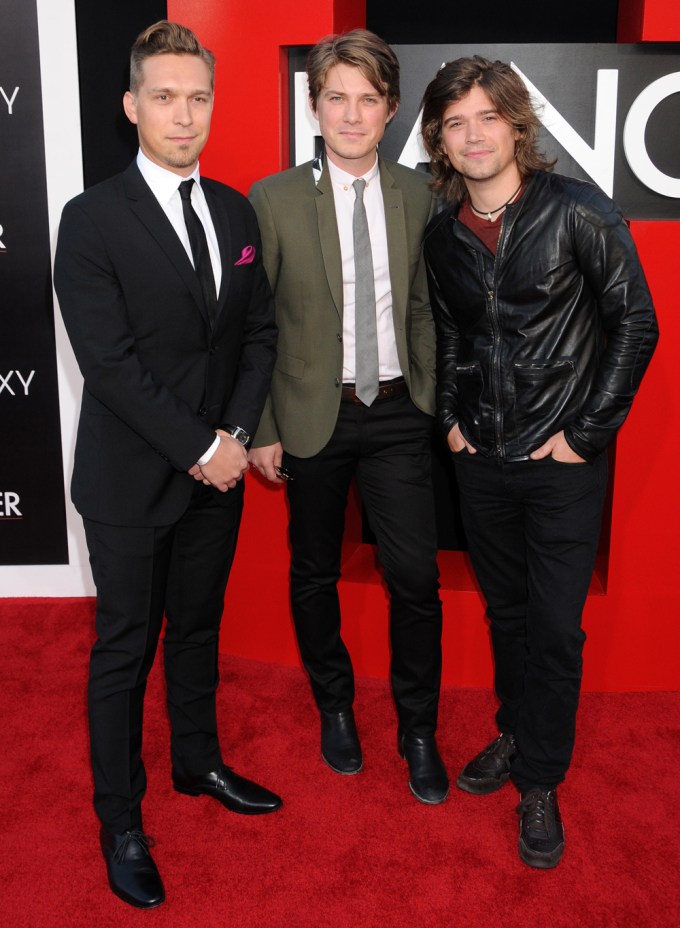 Hanson At The Premiere Of ‘The Hangover III’