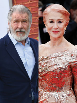 Harrison Ford and Helen Mirren
