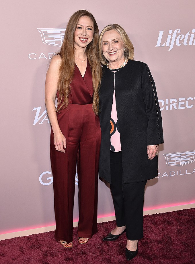 Hillary & Chelsea Clinton at Variety’s 2022 Power of Women