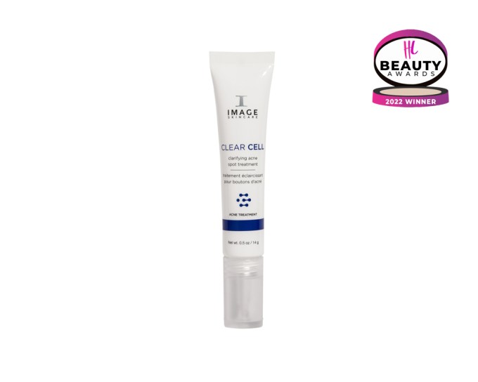 BEST ACNE SPOT TREATMENT – Image Skincare CLEAR CELL Clarifying Acne Spot Treatment, $35, imageskincare.com