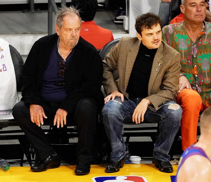 Jack Nicholson At Game Three Of The Western Conference Finals Between The Los Angeles Lakers And The Denver Nuggets At Crypto.com Arena