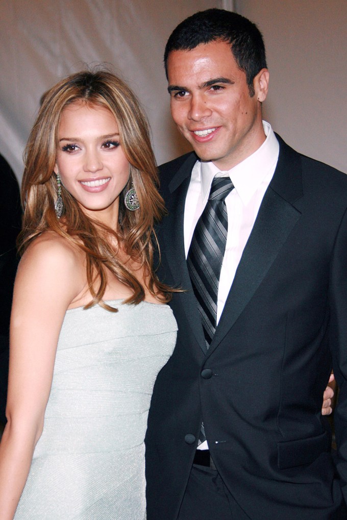 Jessica Alba & Cash Warren At The 2006 Met Gala