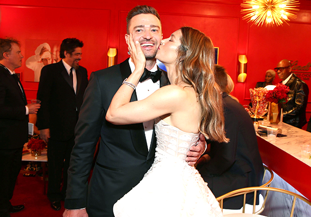 Justin Timberlake and Jessica Biel