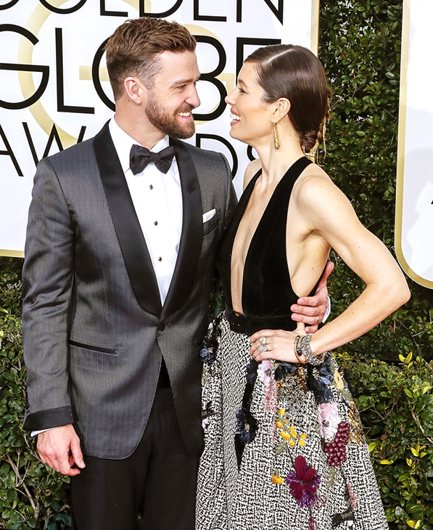 Justin Timberlake and Jessica Biel