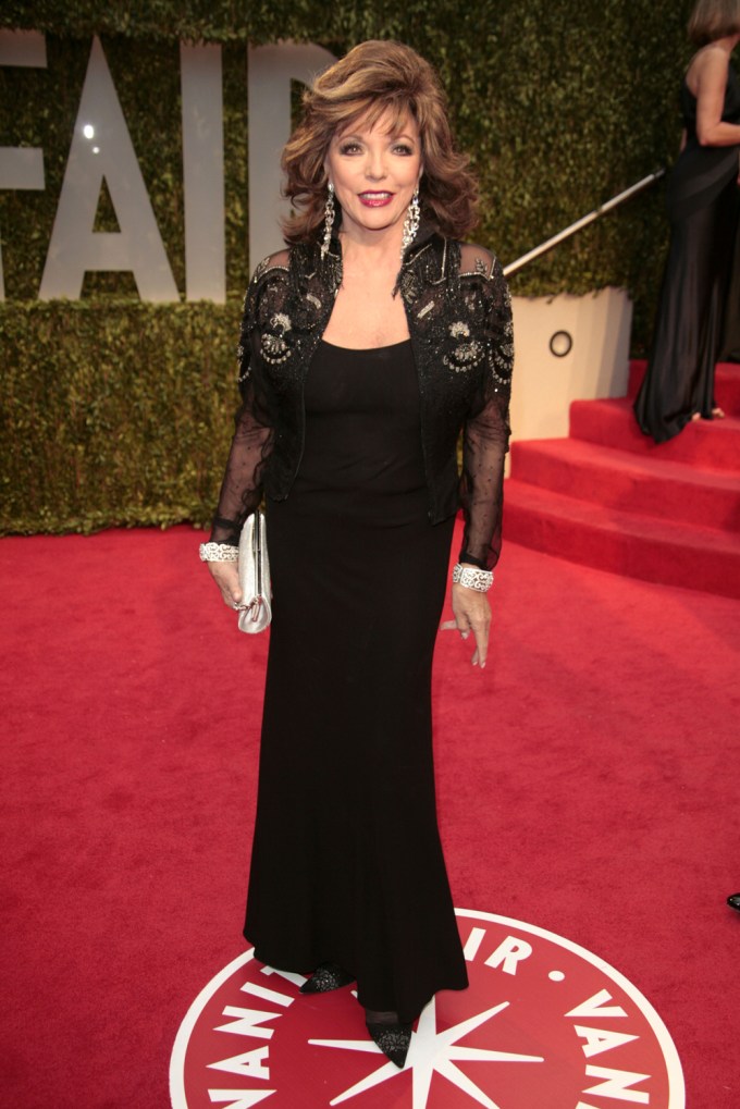 Joan Collins at the 2009 Vanity Fair Oscar Party