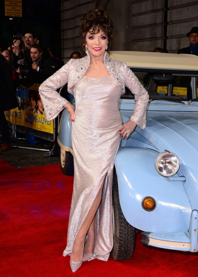 Joan Collins in 2017