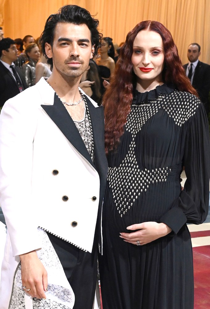 Joe Jonas & Sophie Turner At Met Gala 2022