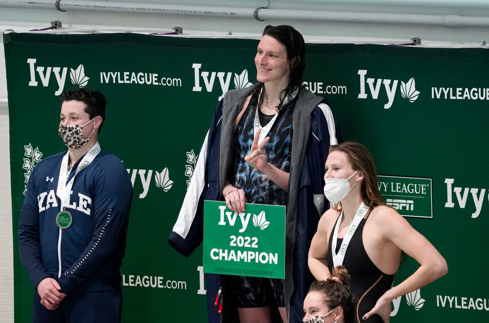 Ivy League Transgender Athletes Swimming, Cambridge, United States - 19 Feb 2022